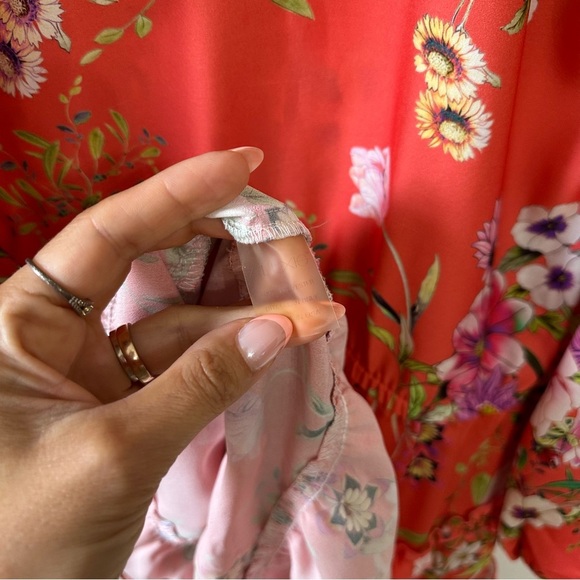 Alexis Blooming Floral Print Balloon Sleeve Dress - Picture 10 of 11